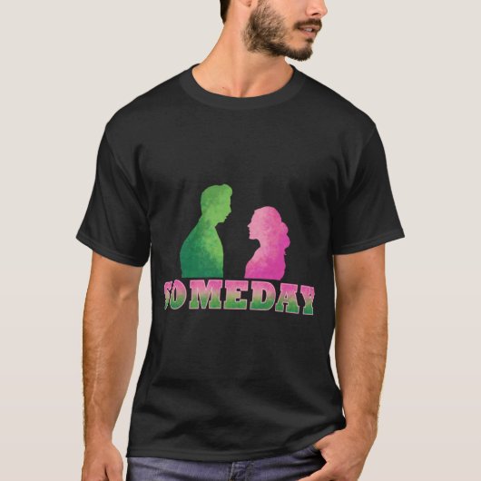Irgendwann Retro-Freunde T-Shirt (Vorderseite)
