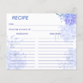 Irgendwas blaues Hydrangea-Brautparty-Rezept (Vorderseite)