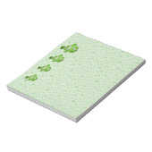 Irgendwas Fishy Green Notizblock (Rotiert)