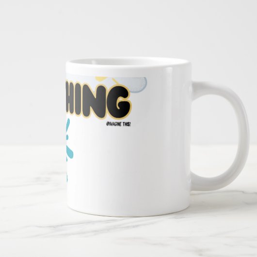 "Irgendwas Gesagtes" - Größerer Tag! Tasse (Rechts)