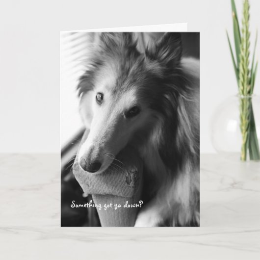 Irgendwas got dich runter? karte (Vorderseite)