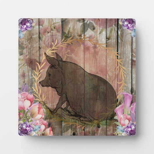 Irgendwas Pig Fotoplatte (Vorderseite)