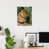 Irgendwas riecht nach Chipmunk Poster (Heimbüro)