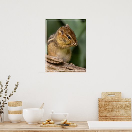 Irgendwas riecht nach Chipmunk Poster (Küche)