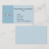 Irgendwelche Farbhand gezeichneten Seashells Visitenkarte (Vorne/Hinten)