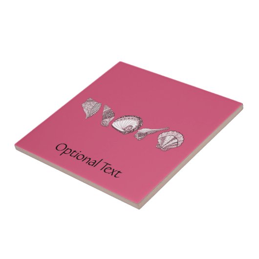 Irgendwelche Farbkundengerechten Seashells Fliese (Seite)