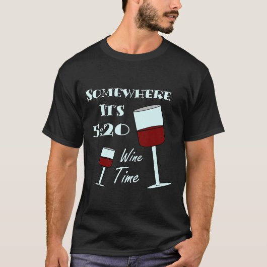 Irgendwo 520 Weinzeit T-Shirt (Vorderseite)