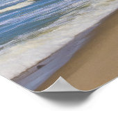 Irgendwo am Strand Poster (Ecke)