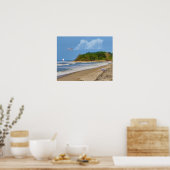 Irgendwo am Strand Poster (Küche)