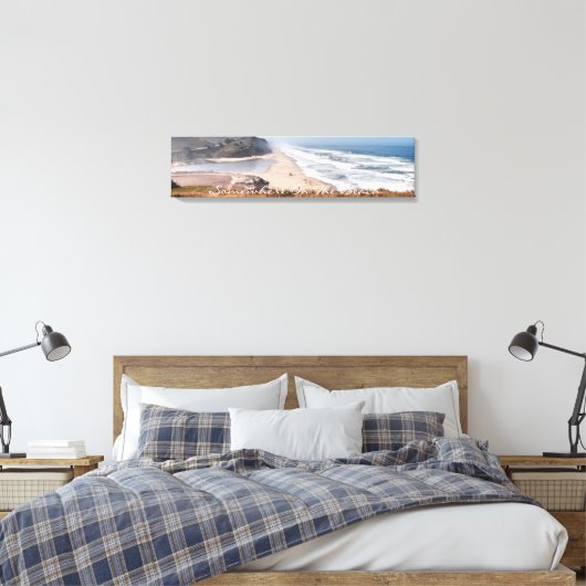 Irgendwo am Strand versteckte Leinwand Art (Insitu (Schlafzimmer))