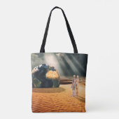 Irgendwo Anders – Der Welt Zugewandt Tasche (Rückseite)