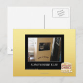 Irgendwo anders postkarte (Vorne/Hinten)