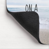 Irgendwo auf einer Beach Pineaple Mousepad (Ecke)
