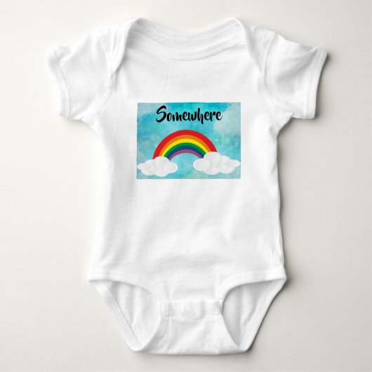 Irgendwo Baby Bodysuit Baby Strampler (Vorderseite)