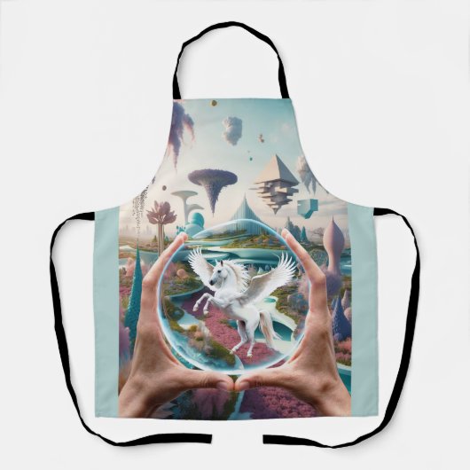 Irgendwo da draußen - es ist nicht glauben schürze (Vorderseite)