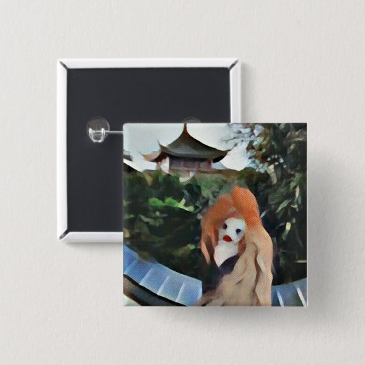 Irgendwo Elf Button (Vorne & Hinten)