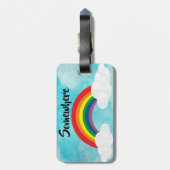 Irgendwo Gepäckanhänger (Rückseite vertikal)