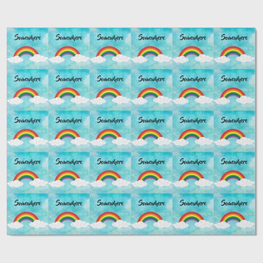 Irgendwo Geschenkpapier (Flach)