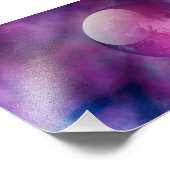 Irgendwo im Außenraum Foto drucken (Ecke)