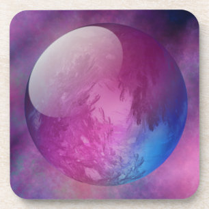 Irgendwo im Outer Space Cork Untersetzer