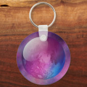 Irgendwo im Outer Space Schlüsselanhänger (Vorderseite)