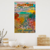 Irgendwo im Universum Poster (Küche)