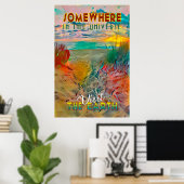 Irgendwo im Universum Poster (Heimbüro)