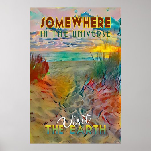 Irgendwo im Universum Poster (Vorne)