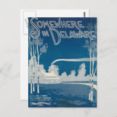 Irgendwo in Delaware Postcard Postkarte (Vorne/Hinten)