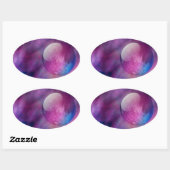 Irgendwo in den Outer Space Stickers (Blatt)