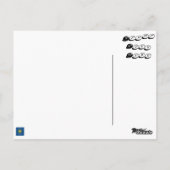 Irgendwo in der Ägäis Postkarte (Rückseite)