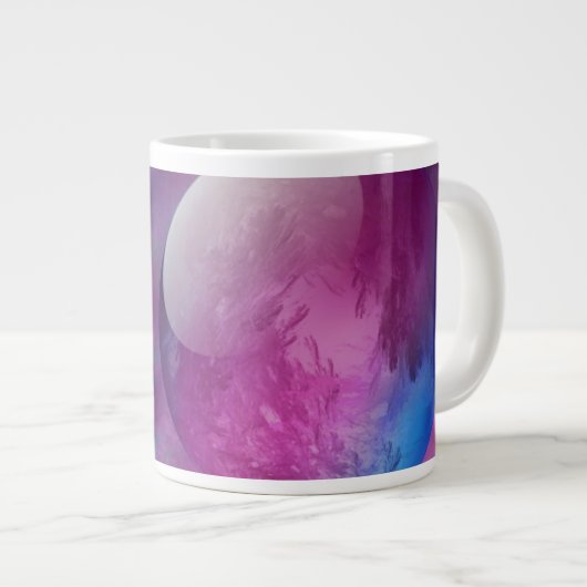 Irgendwo in der Outer Space Specialty Tasse (Vorderseite Rechts)