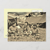 Irgendwo in Frankreich Postkarte (Vorne/Hinten)