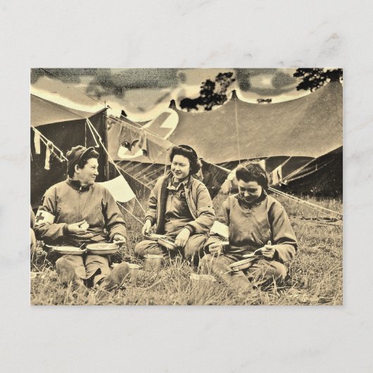 Irgendwo in Frankreich Postkarte (Vorderseite)