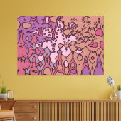 Irgendwo in Noland Leinwanddruck (Insitu (Wohnzimmer))