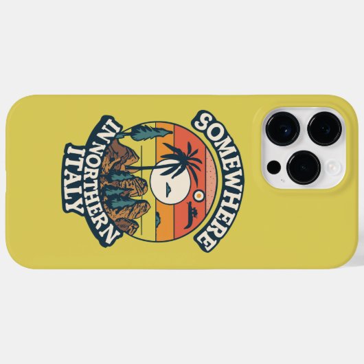 Irgendwo in Norditalien Case-Mate iPhone Hülle (Rückseite (Horizontal))