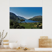 Irgendwo in Schottland Poster (Küche)
