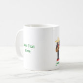 "Irgendwo in Texas", Texas Nutcrackers Kaffeetasse (Vorderseite Links)