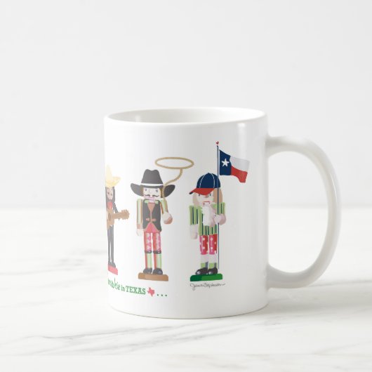 "Irgendwo in Texas", Texas Nutcrackers Kaffeetasse (Rechts)