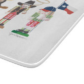 "Irgendwo in Texas", Texas Nutcrackers Schneidebrett (Ecke)