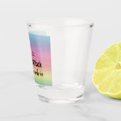 Irgendwo ist es 5 Uhr| Tropisches Schnapsglas (Rechts)