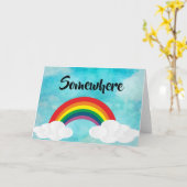 Irgendwo Karte (Gelbe Blume)