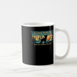 Irgendwo mit meinem chinesischen Crest-Vintage-Wan Kaffeetasse