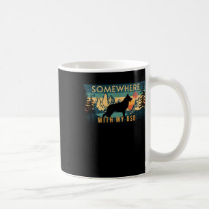 Irgendwo mit meinem gsd German Shepherd Vintag Sti Kaffeetasse