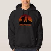 Irgendwo mit meinen Malinois Mens draußen Hoodie (Vorderseite)