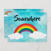 Irgendwo Postkarte (Vorne/Hinten)