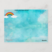 Irgendwo Postkarte (Rückseite)