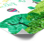 Irgendwo über dem Rainbow Wall Art Poster (Ecke)