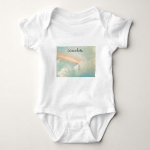Irgendwo über dem Regenbogen Baby Strampler