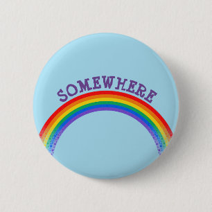 Irgendwo über dem Regenbogen Button